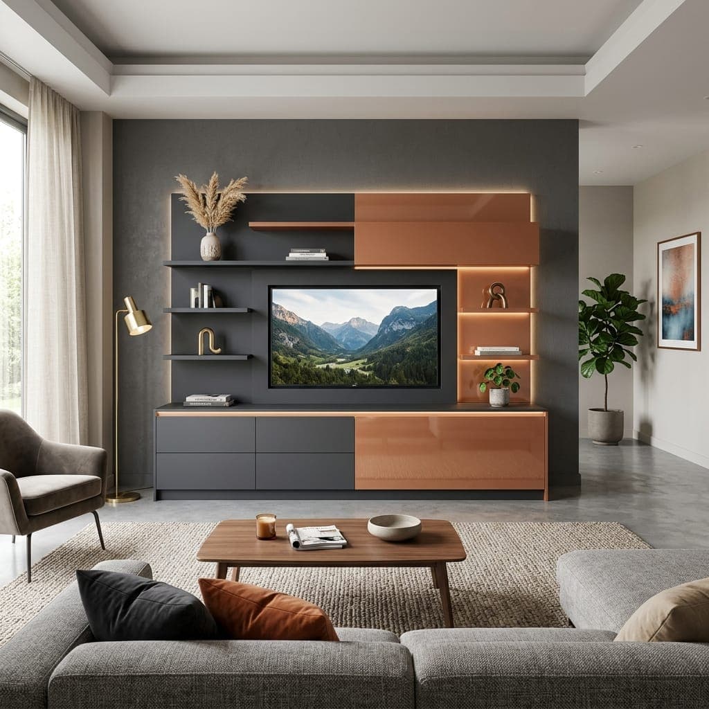 TV Units — SurajWood acrylic panels