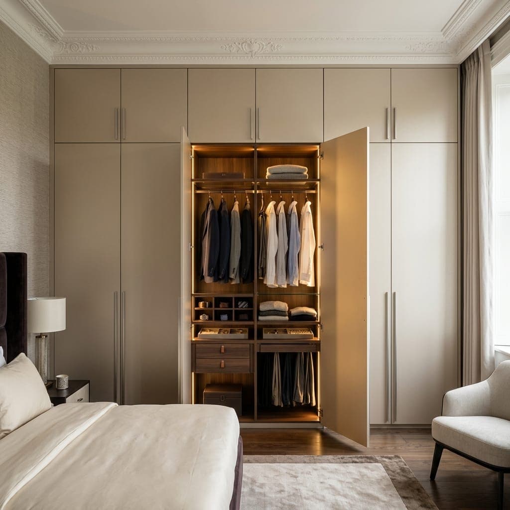 Wardrobes — SurajWood acrylic panels