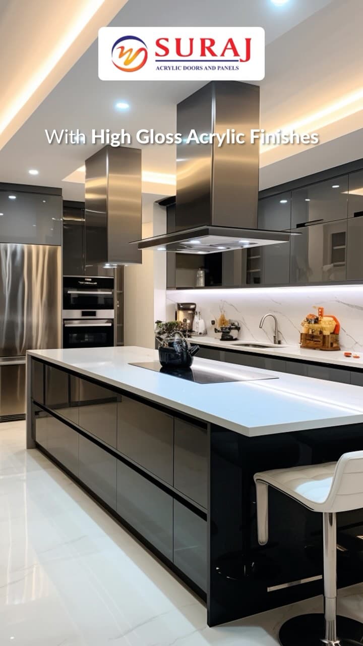Small Kitchen Design Ideas: How Acrylic Surfaces Make Spaces Look Bigger
