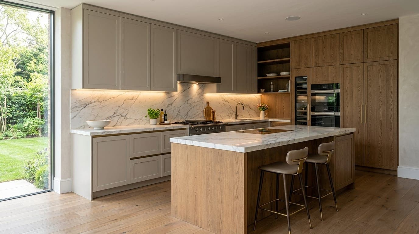 Classic Shaker Modular Kitchen